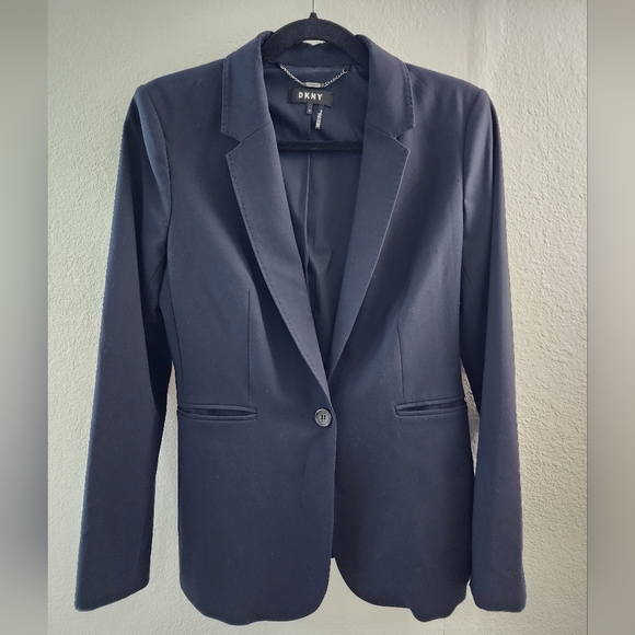 DKNY Navy Blazer - Picture 1 of 7